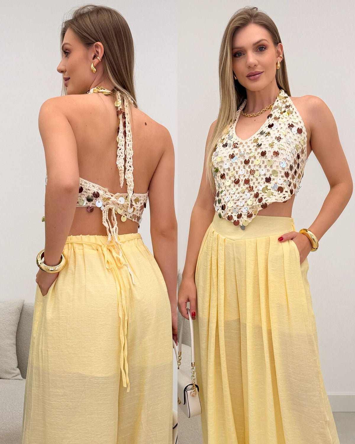 Cropped Briana Creme 119756