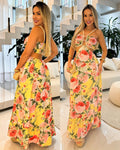 Vestido Juditi Floral Amarelo 110099