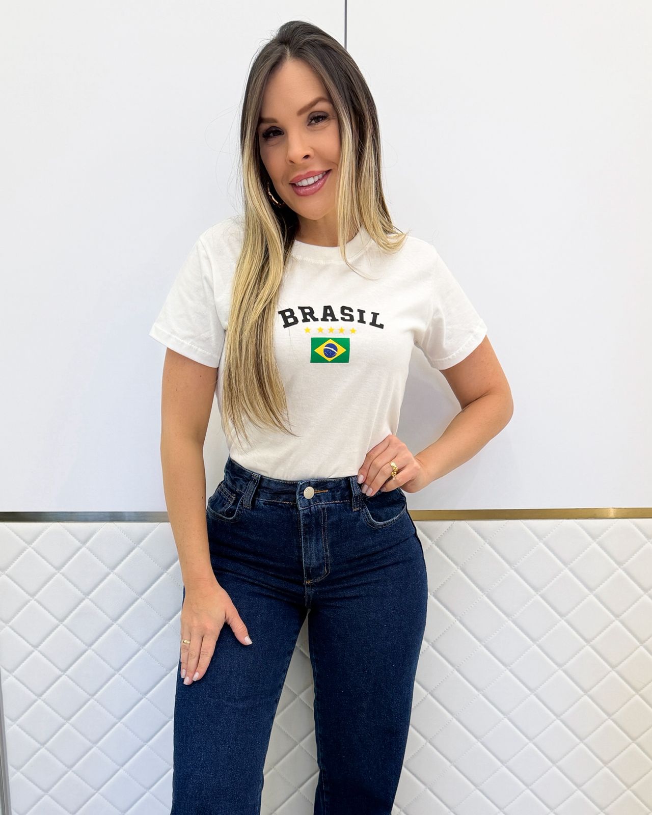 T-Shirt Samara Brasil Off 134382