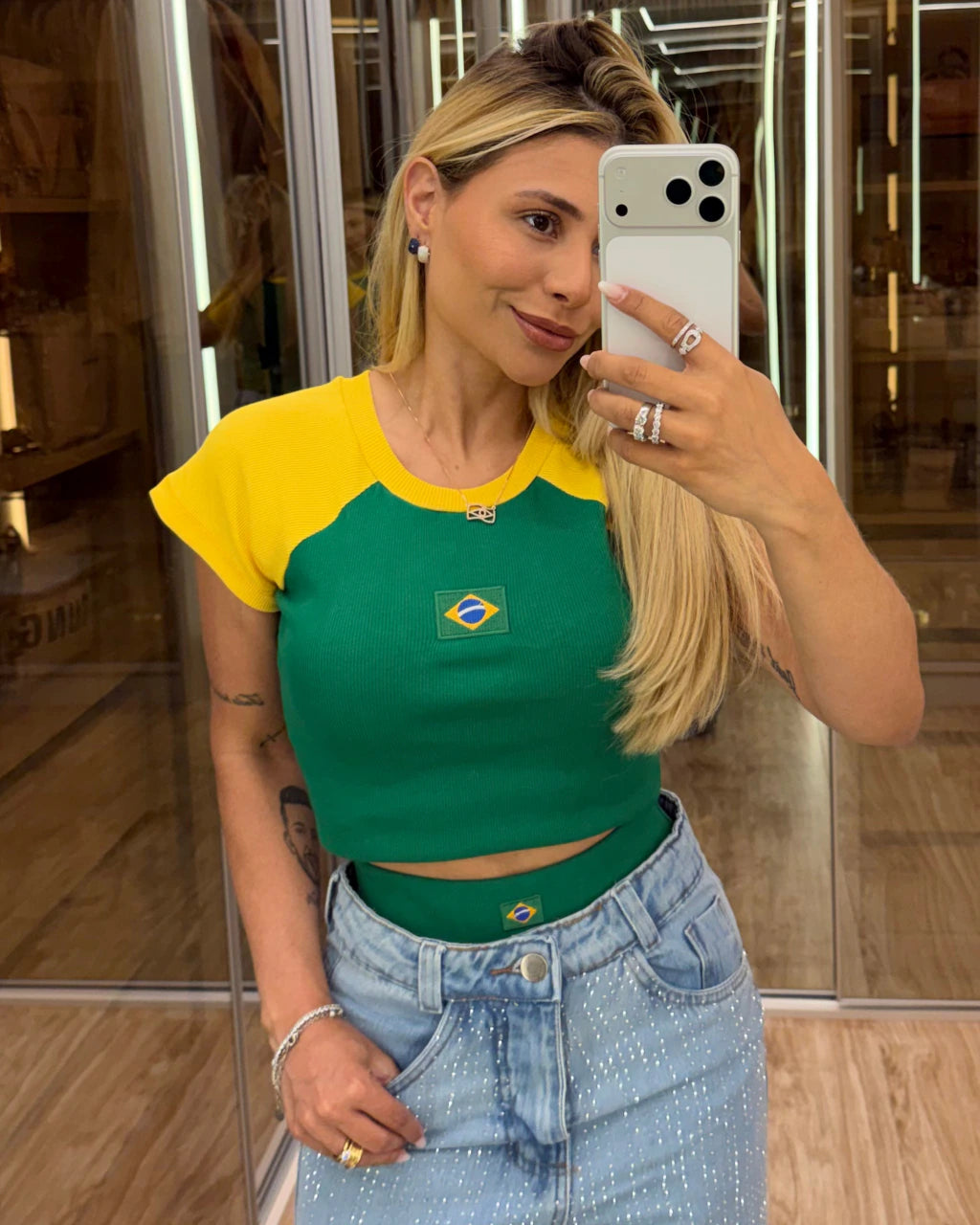 Conjunto hot pants Ribana Brasil