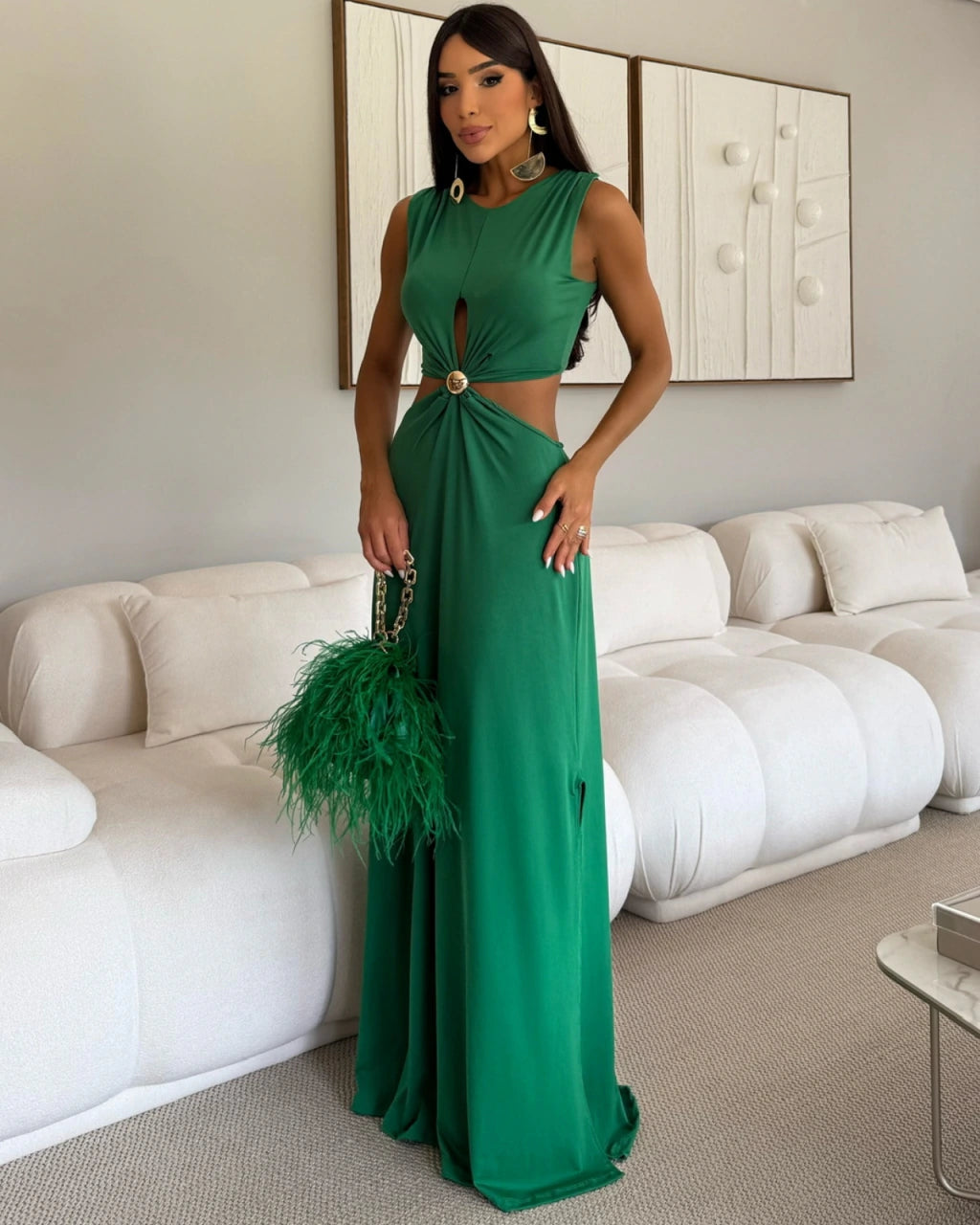 Vestido longo Magni