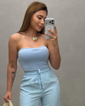 Cropped faixa com bojo