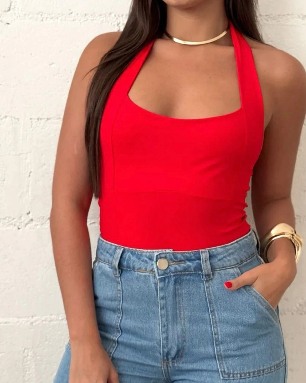 Blusa fenty poliamida