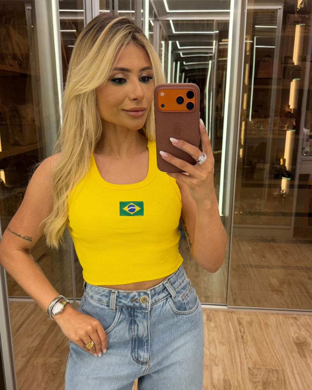 Cropped Ribana Brasil