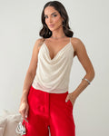 Blusa crystal