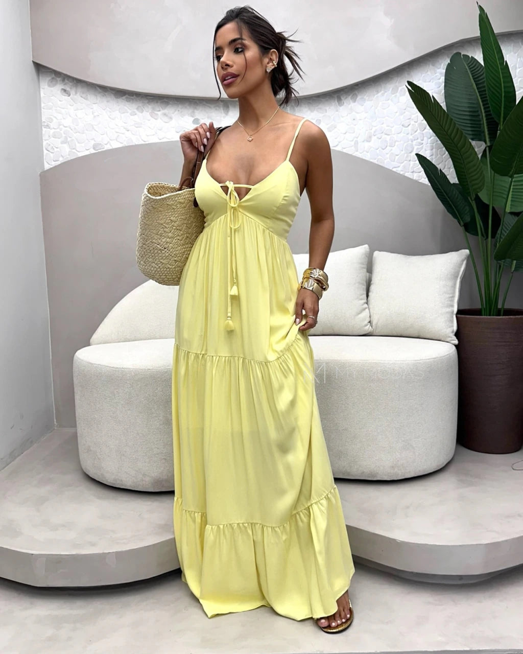 Vestido longo julieny