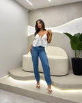 Calça Jeans Mom Basic