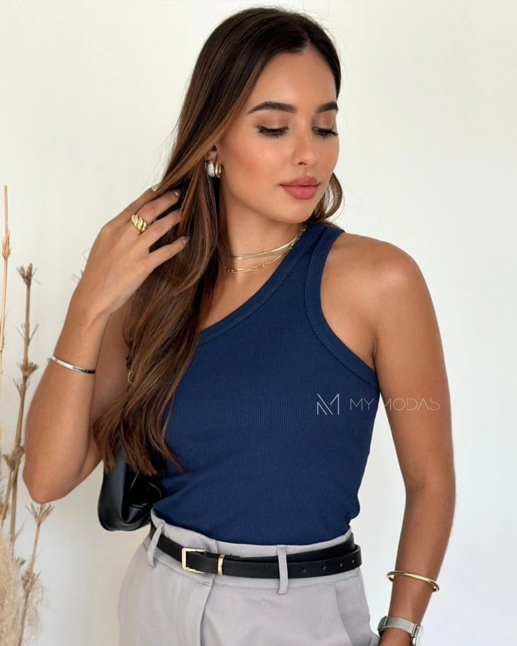 Blusa nula manga Valentina