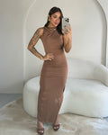Vestido mídi Thainara