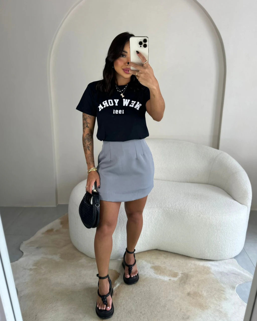 Short Saia Inspiração Zara