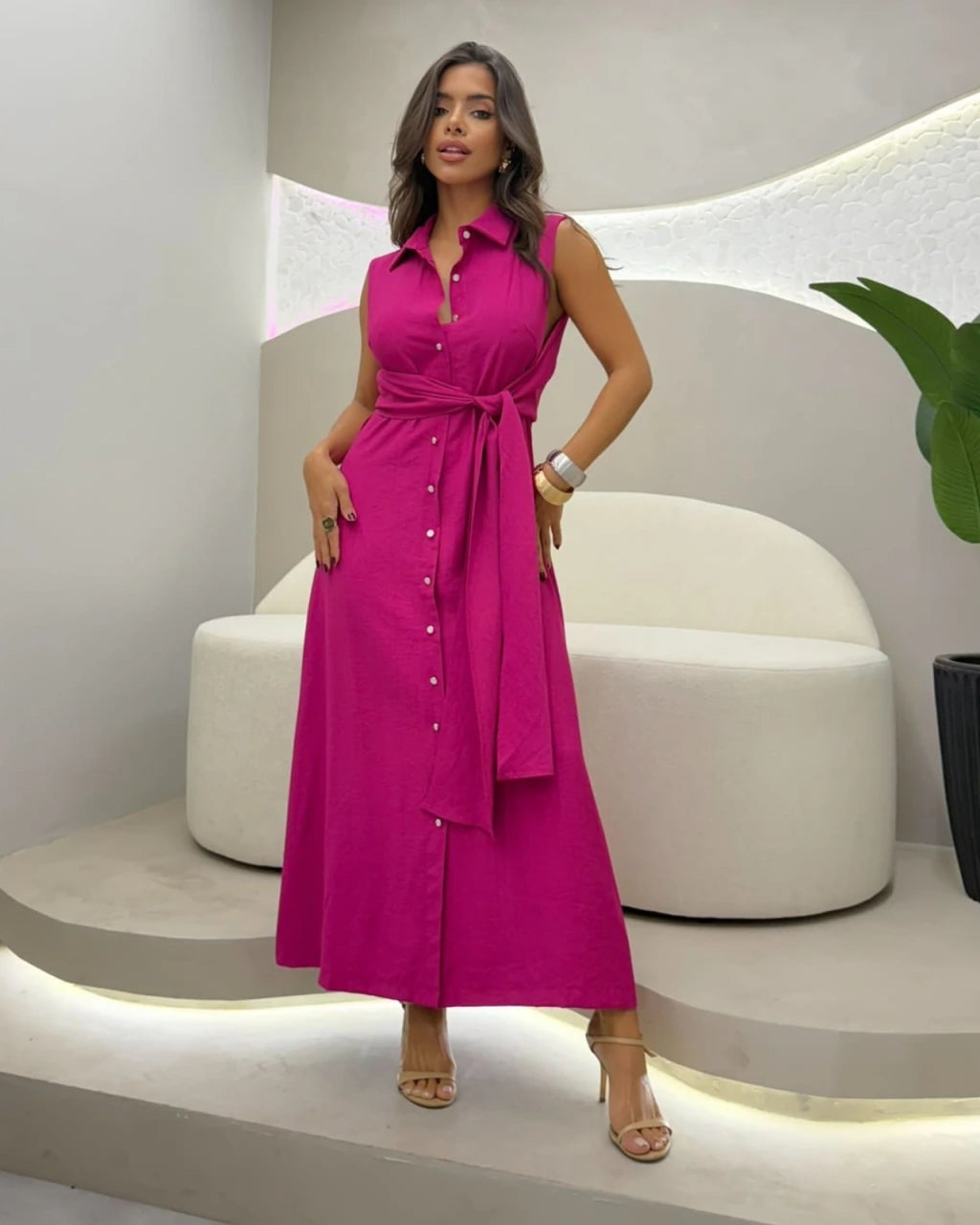 Vestido Mídi Creta