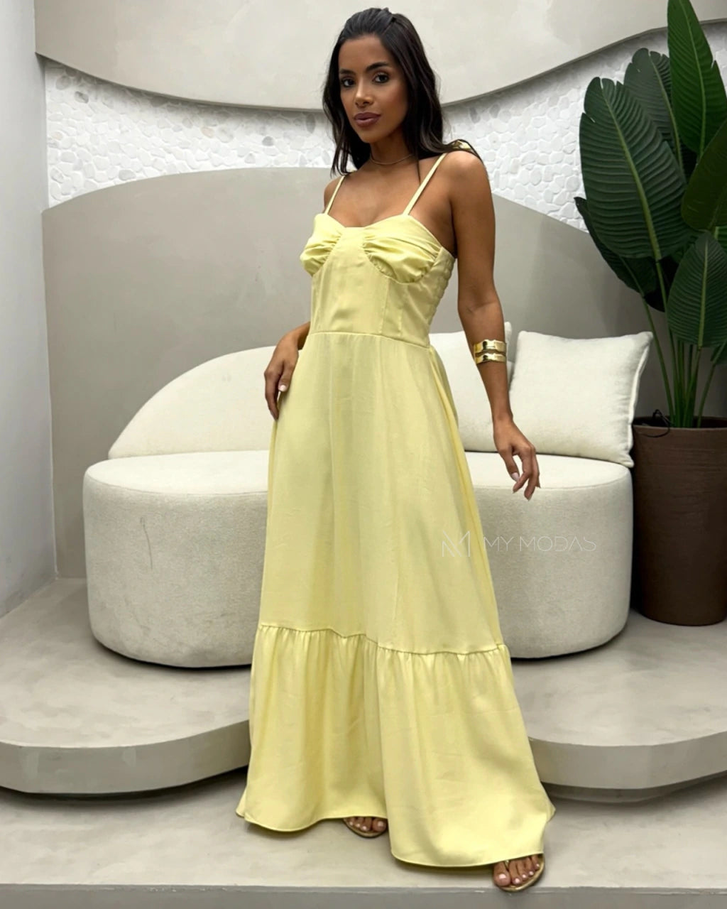 Vestido longo Mariah
