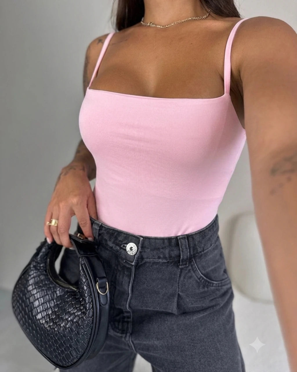 Body Poliamida Reto