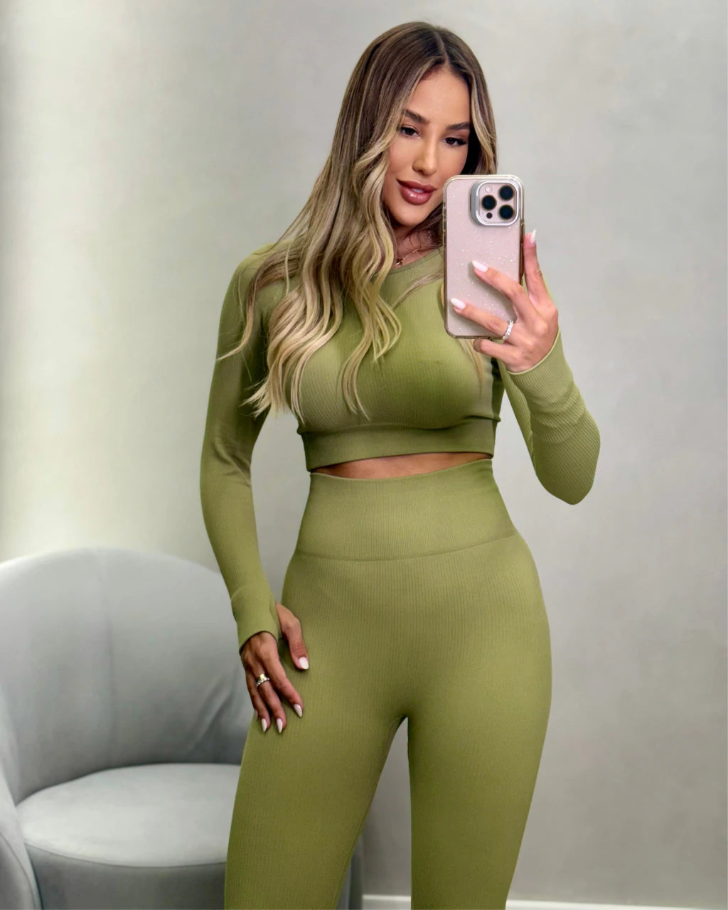Conjunto Comfy Cropped e Calça