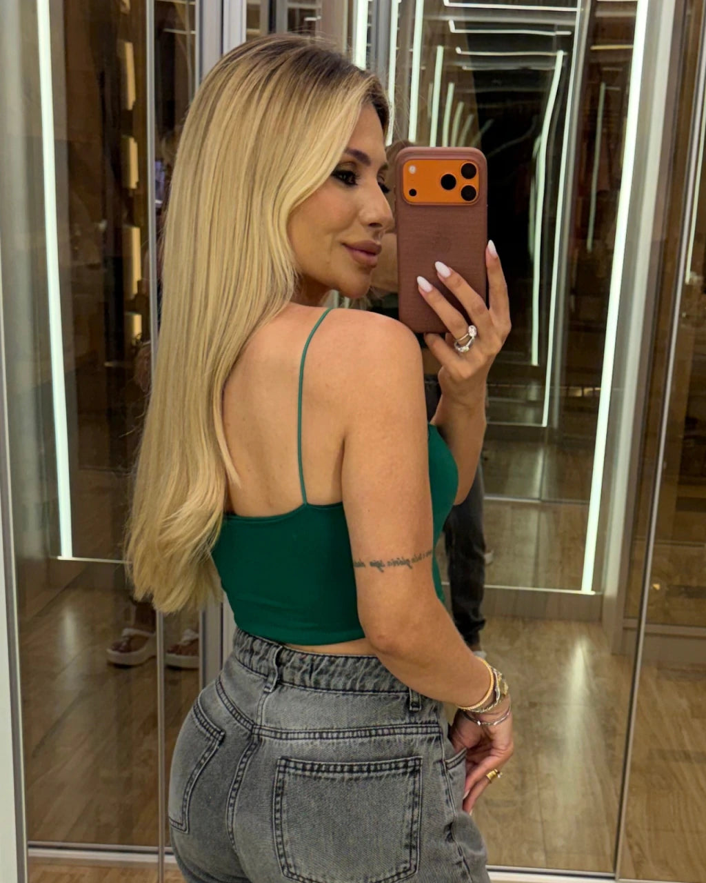 Cropped poliamida alcinha