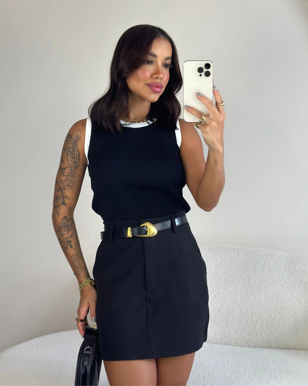 Shorts saia Ágatha