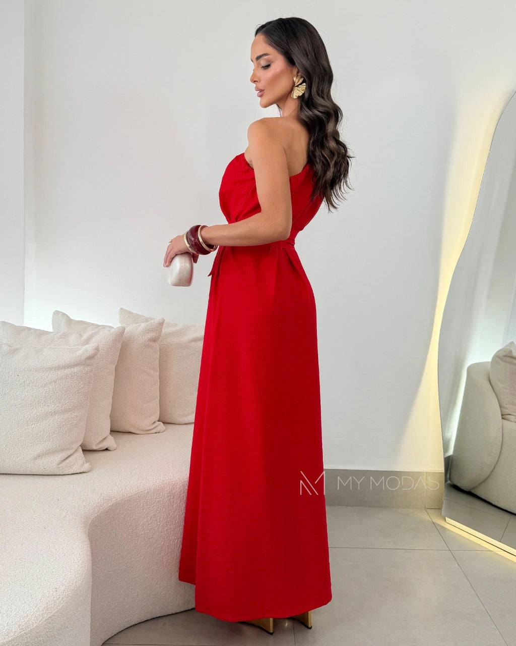 Vestido longo Lia