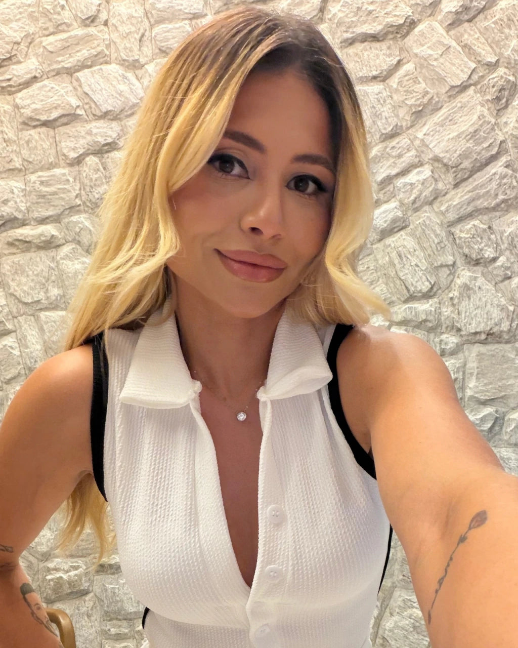 Body premium com botões