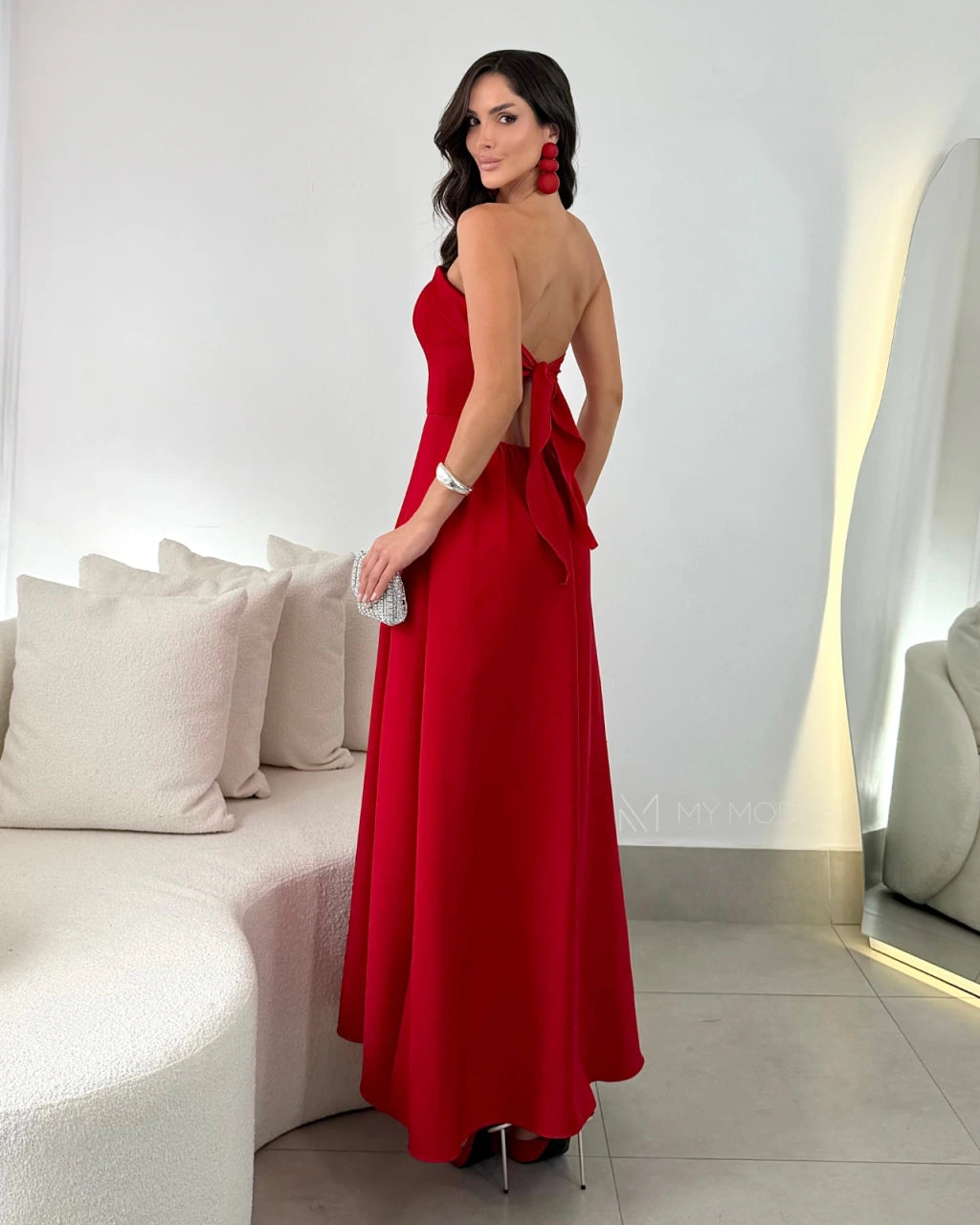 Vestido mídi Messina
