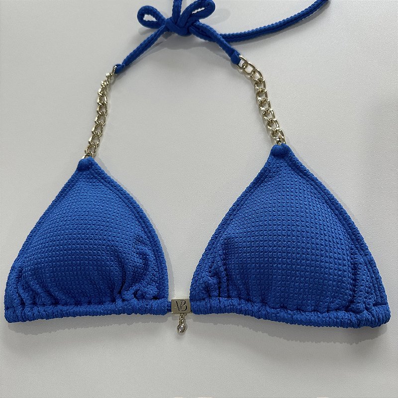 Cortininha Shine Azul (CALCINHA NÃO INCLUSO)