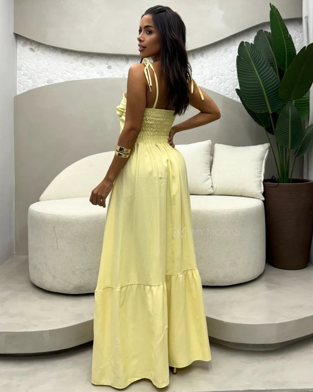 Vestido longo Mariah