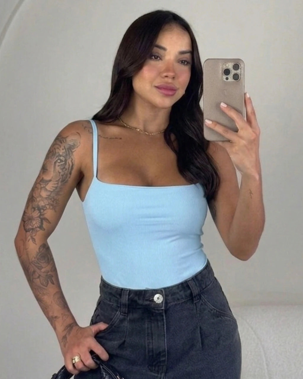 Body Poliamida Reto