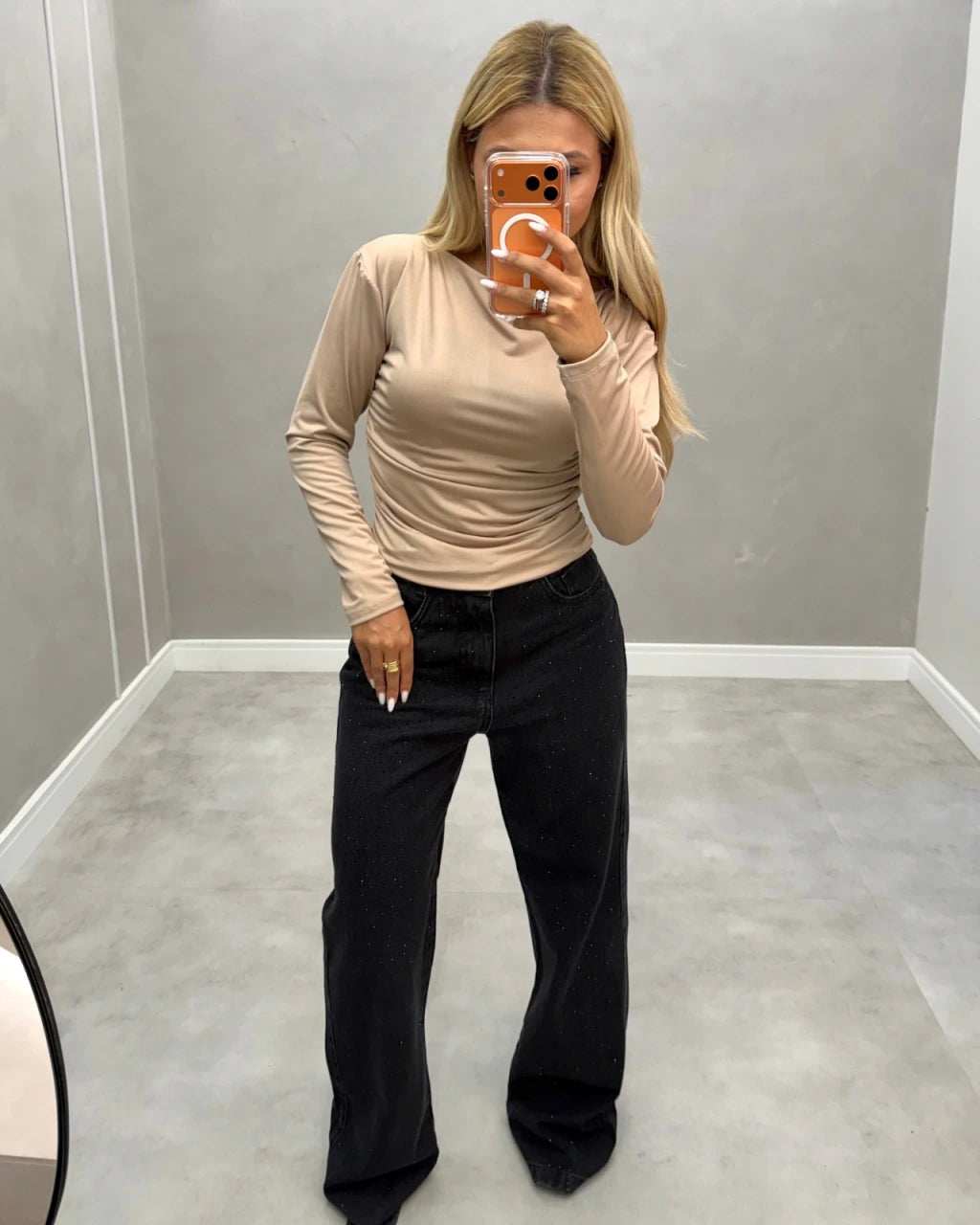 Blusa grapeada iriam