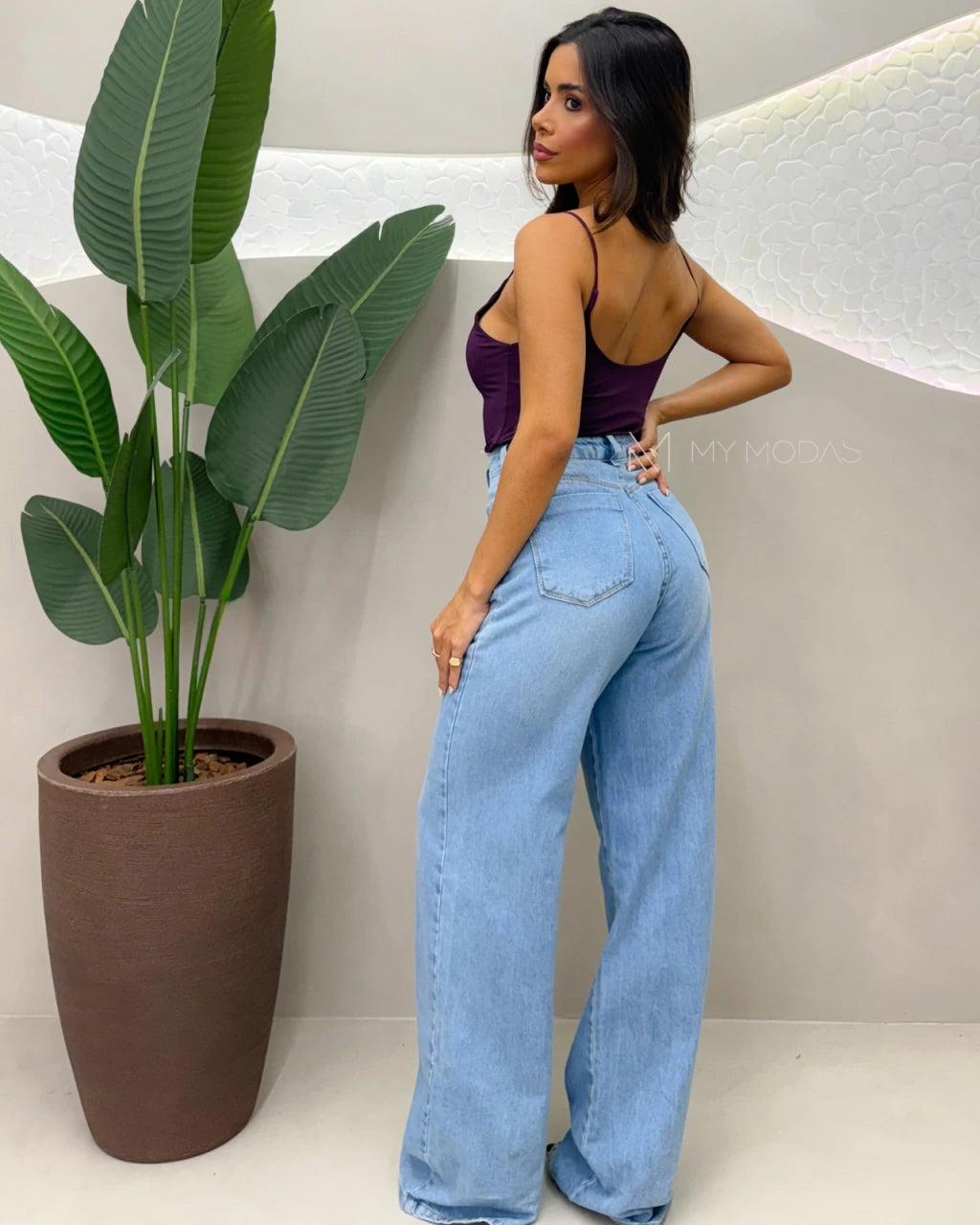 Blusa poliamida alcinha