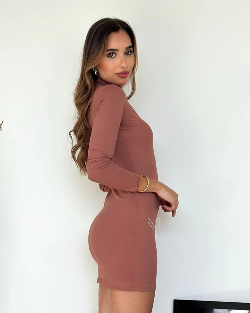 Vestido poliamida cacharel