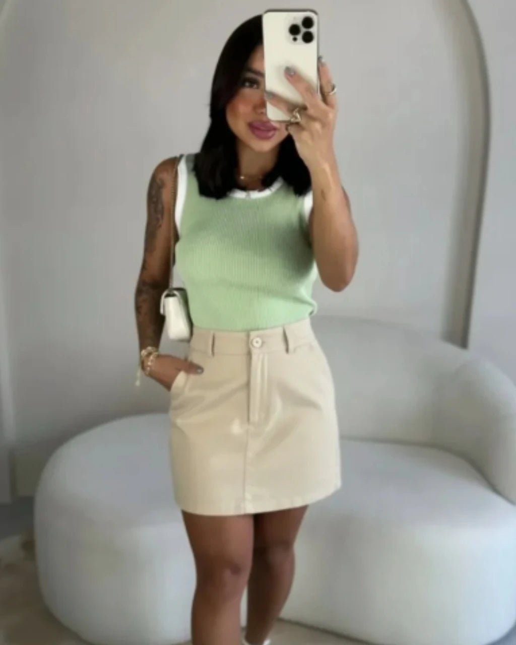 Shorts saia Ágatha