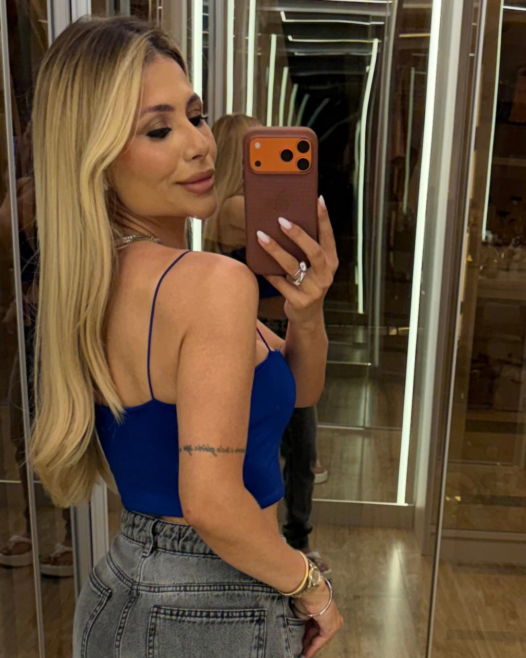 Cropped poliamida alcinha