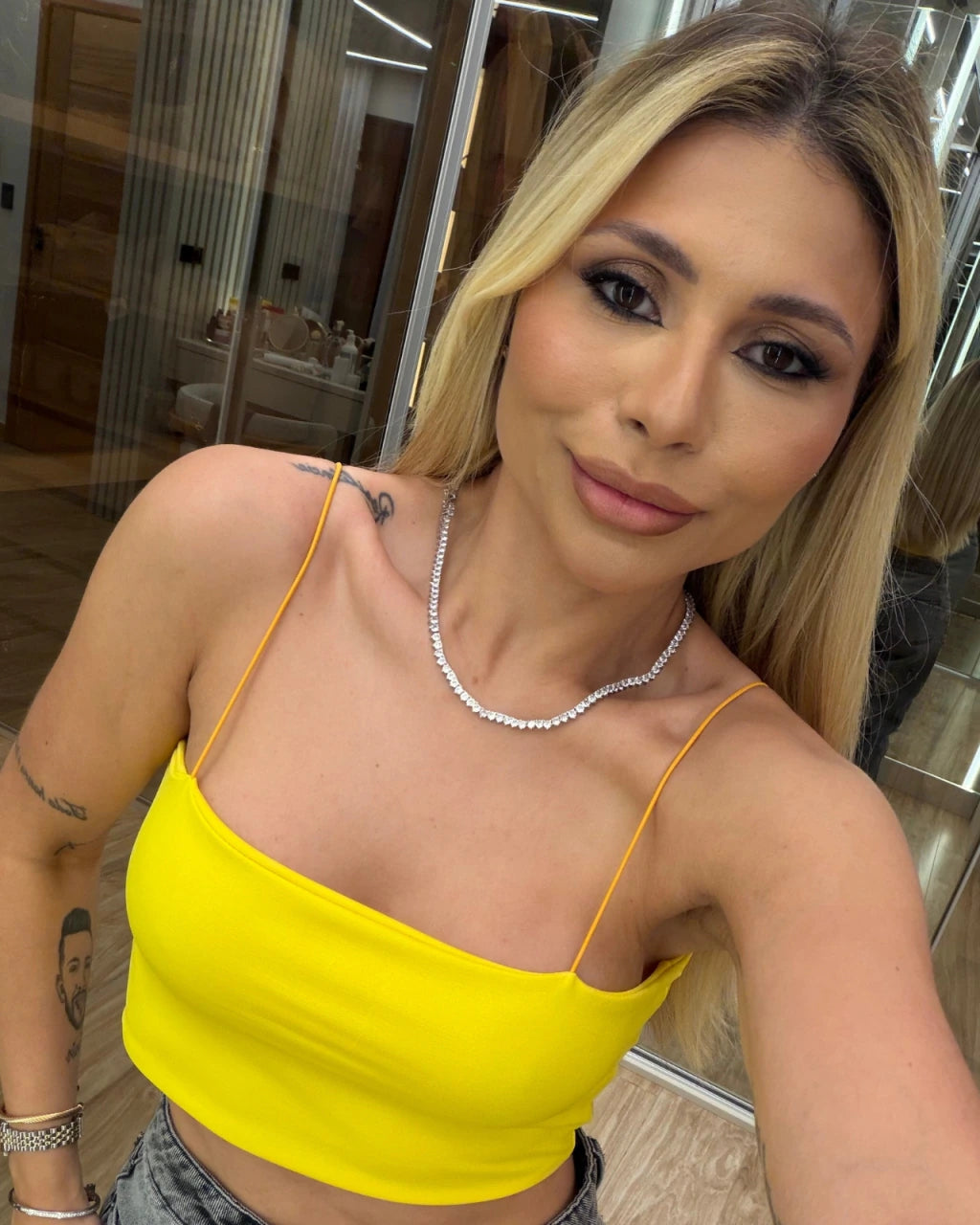 Cropped poliamida alcinha