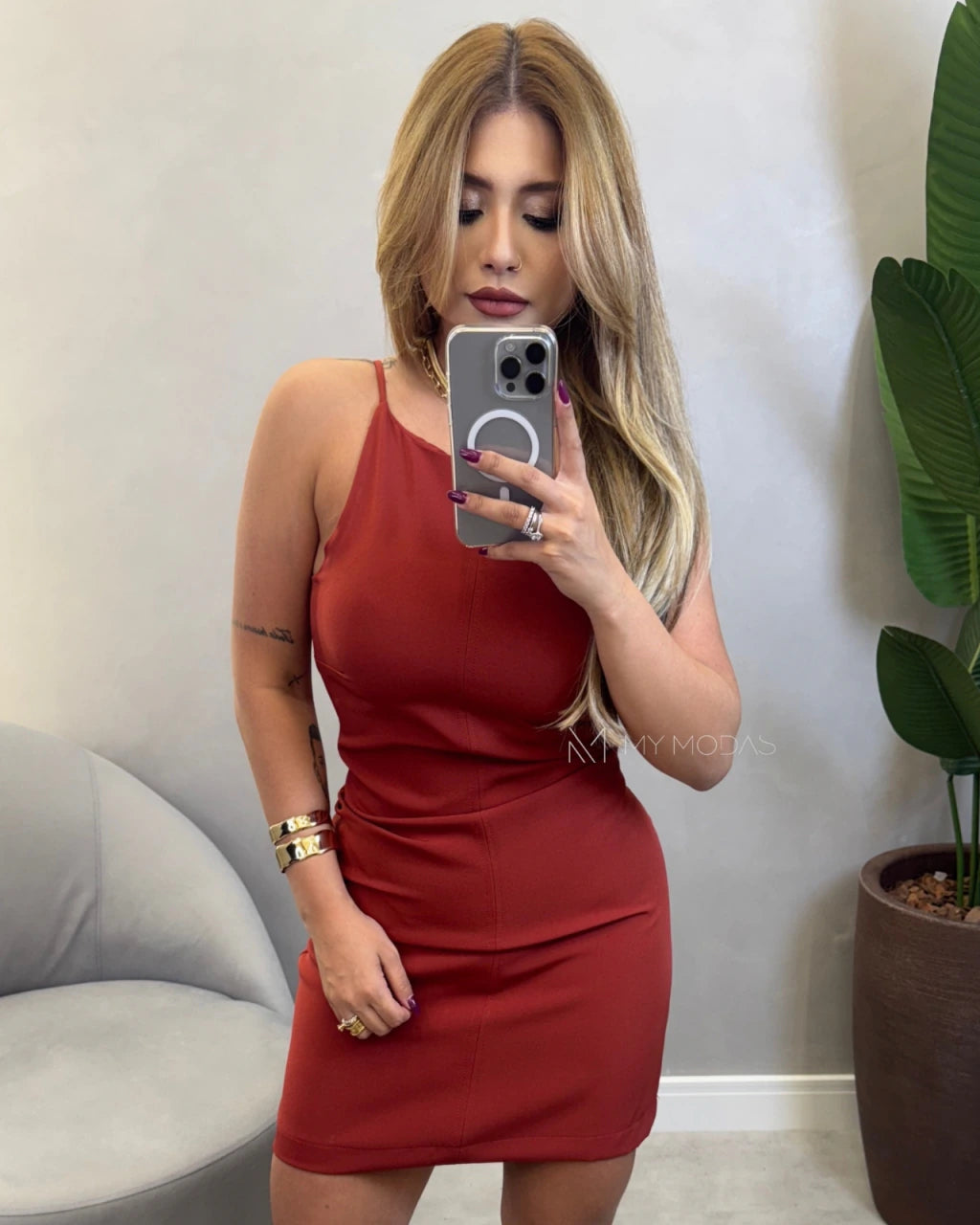Vestido alfaiataria Micaela