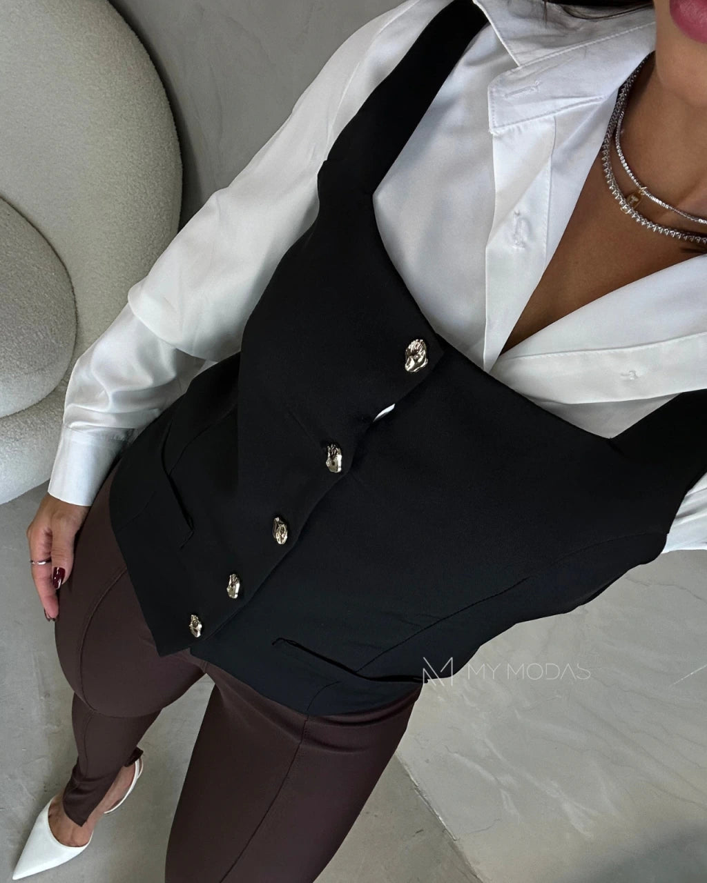 Blusa Alfaiataria Joyce