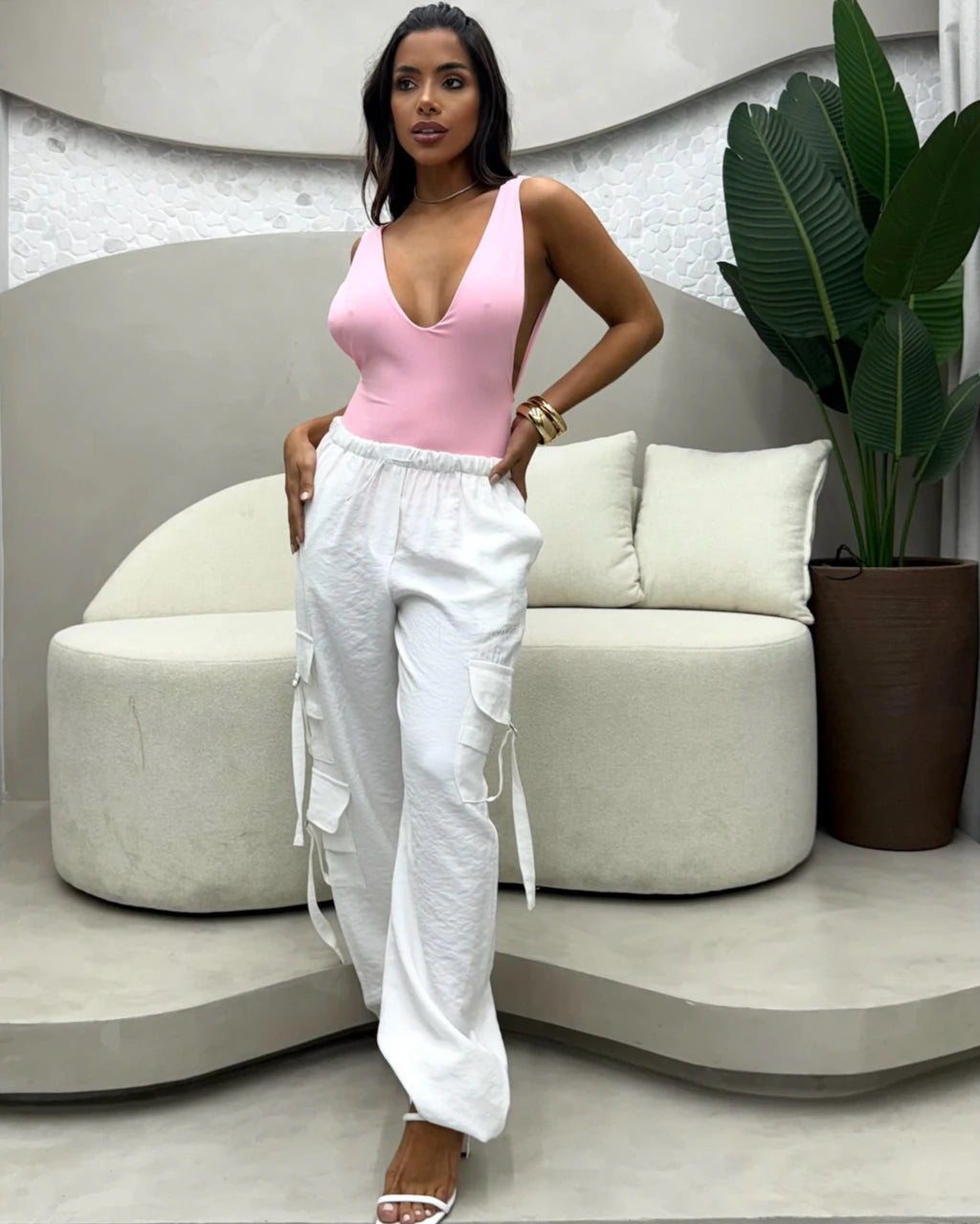 Body Poliamida com Elastano