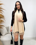Lenço Mania Essenza Vanessa Creme 134578