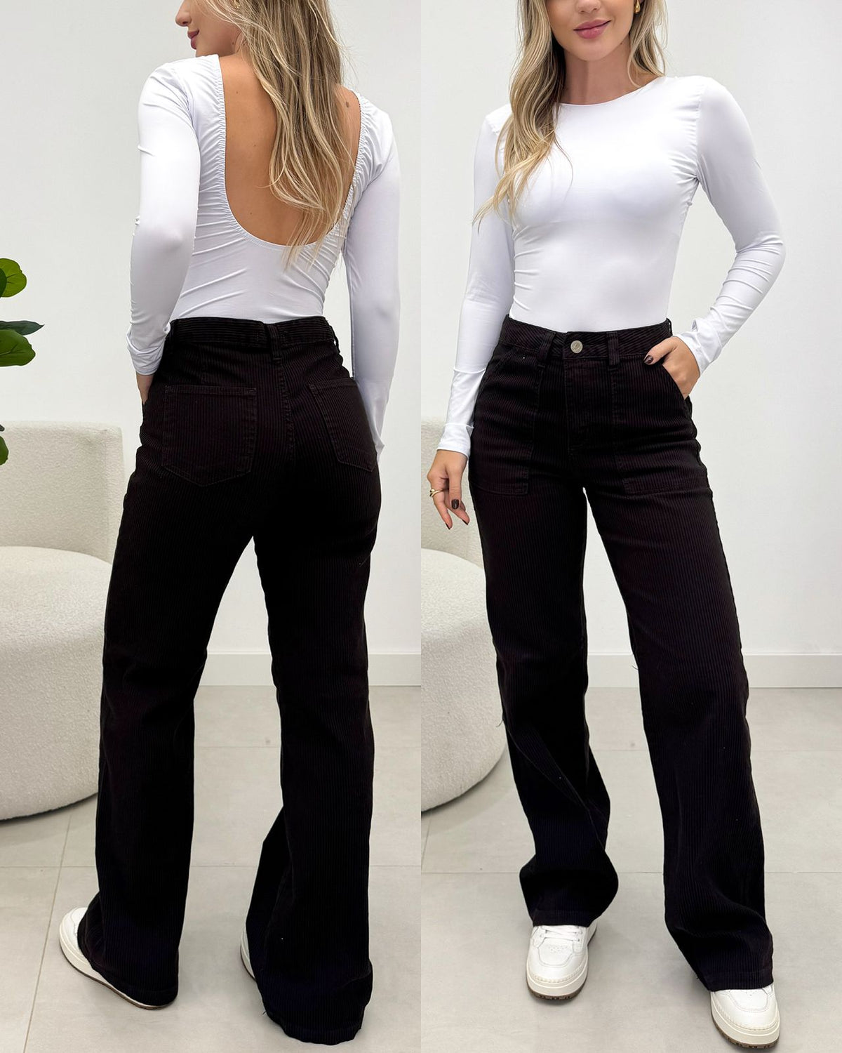 Calça Jeans Nexo Angélica Chocolate 133928