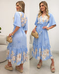 Vestido Valentina Azul Claro 124120