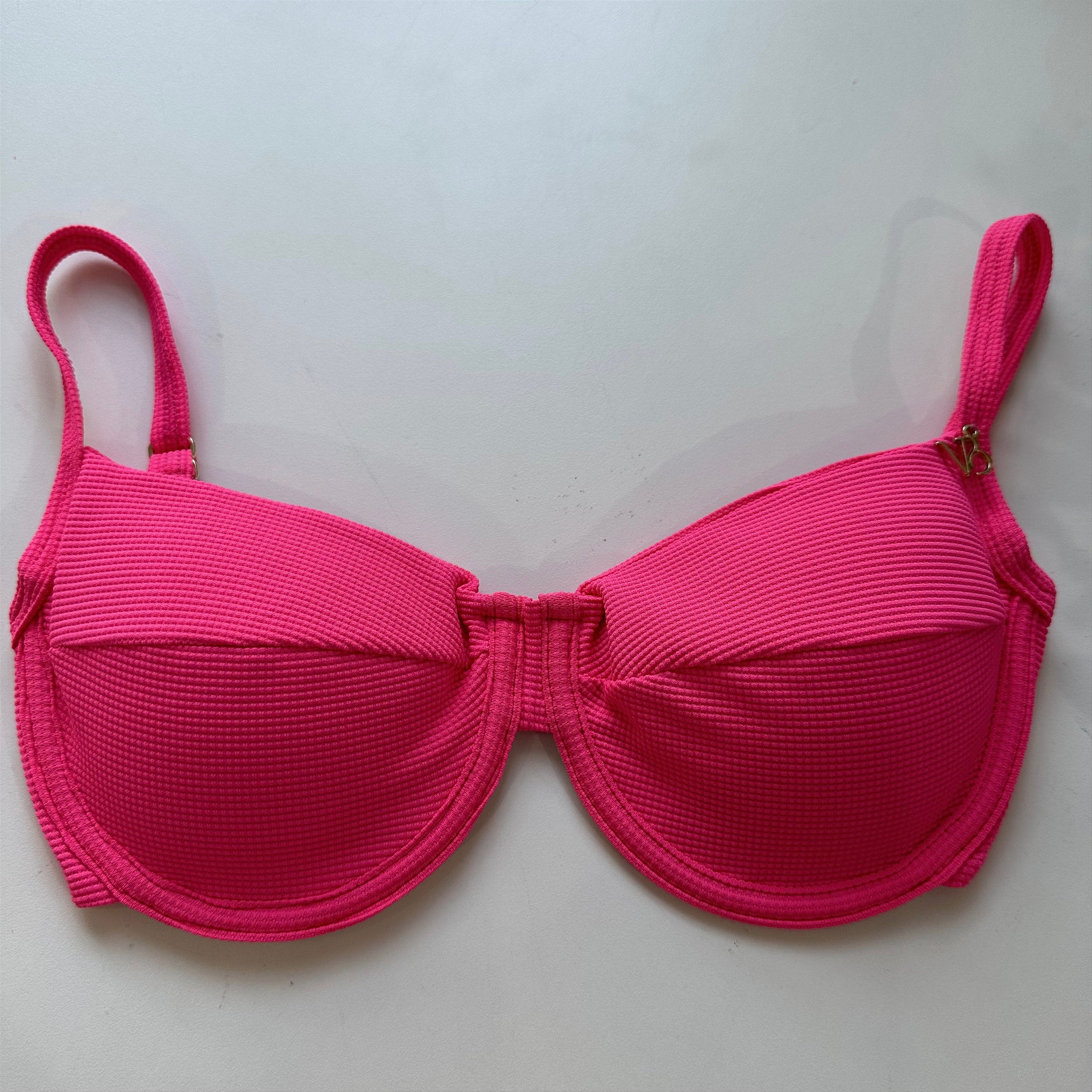 Meia Taça com Bojo Maleável e Aro com matrix pink 093 (CALCINHA NÃO INCLUSO)