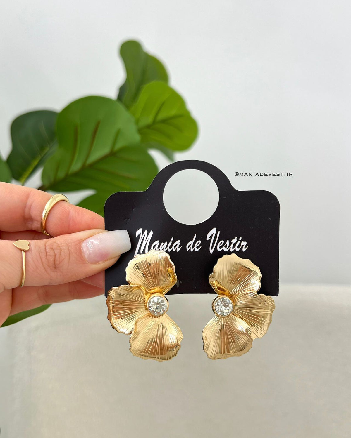 Brinco Mania Essenza Dourado 134295