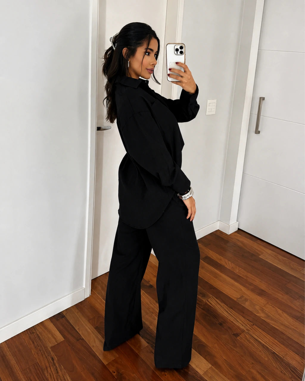Conjunto camisa e calça linho