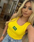 Cropped Ribana Brasil