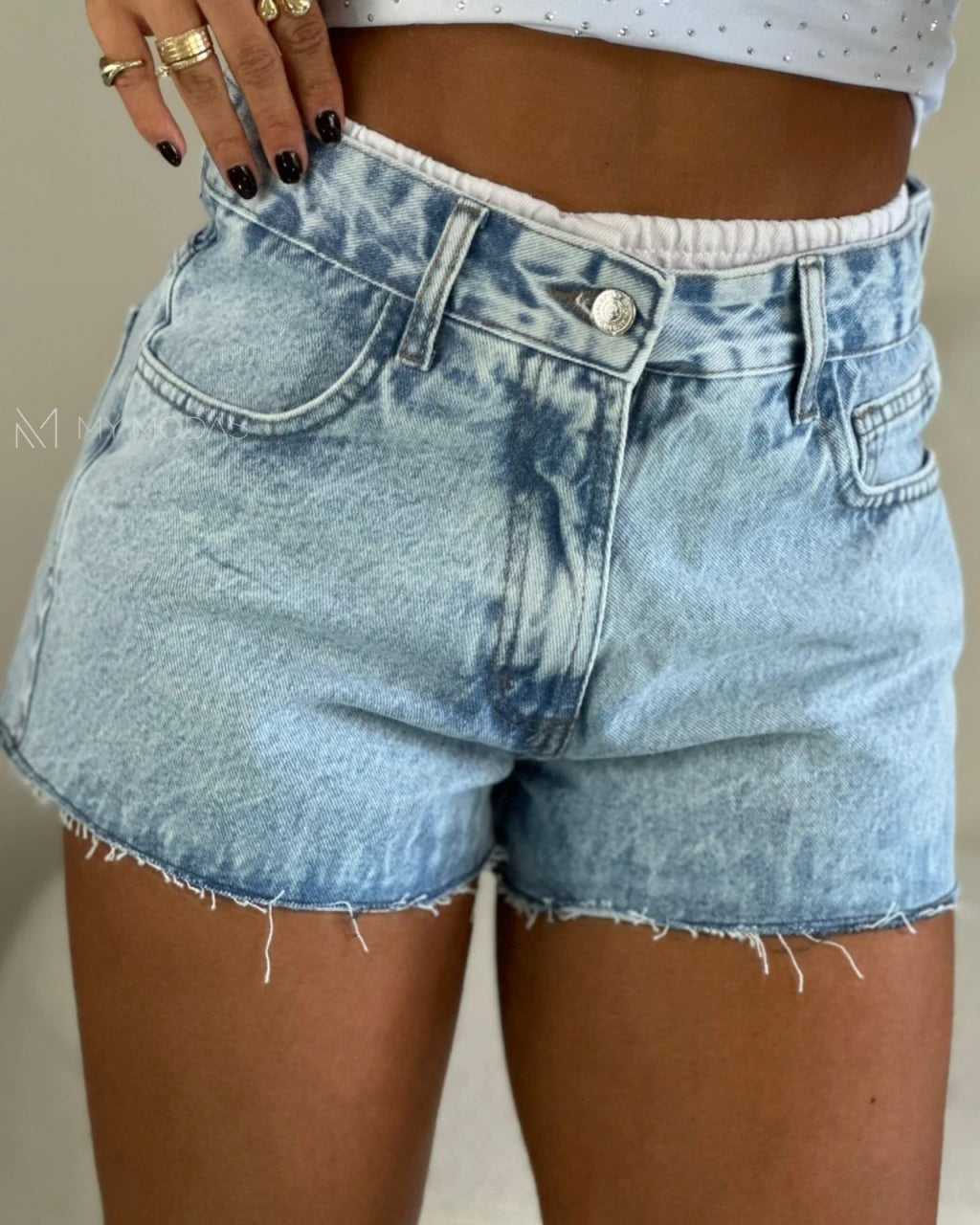 Shorts jeans cós