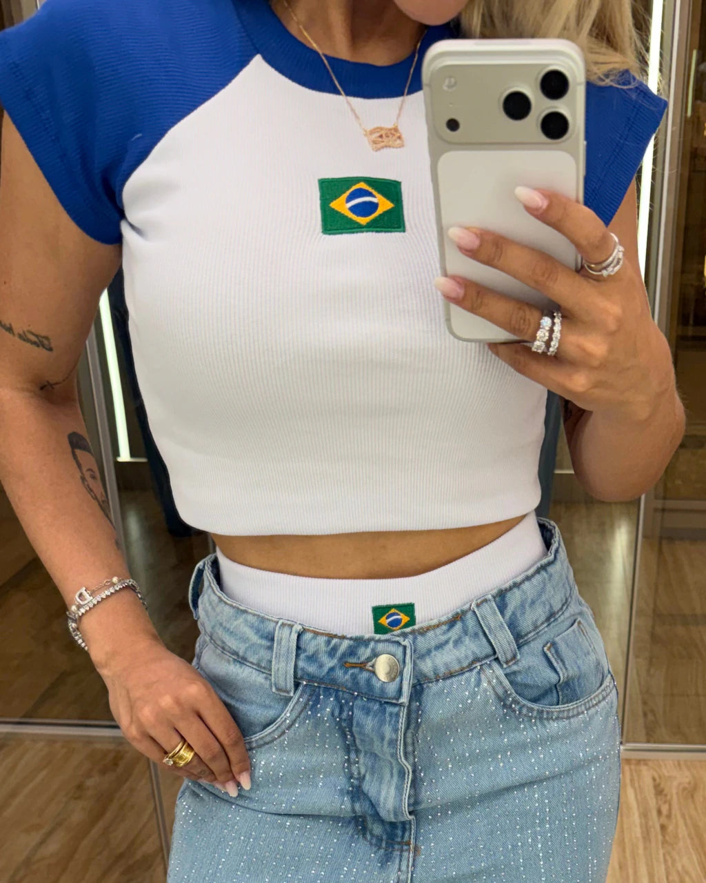 Conjunto hot pants Ribana Brasil