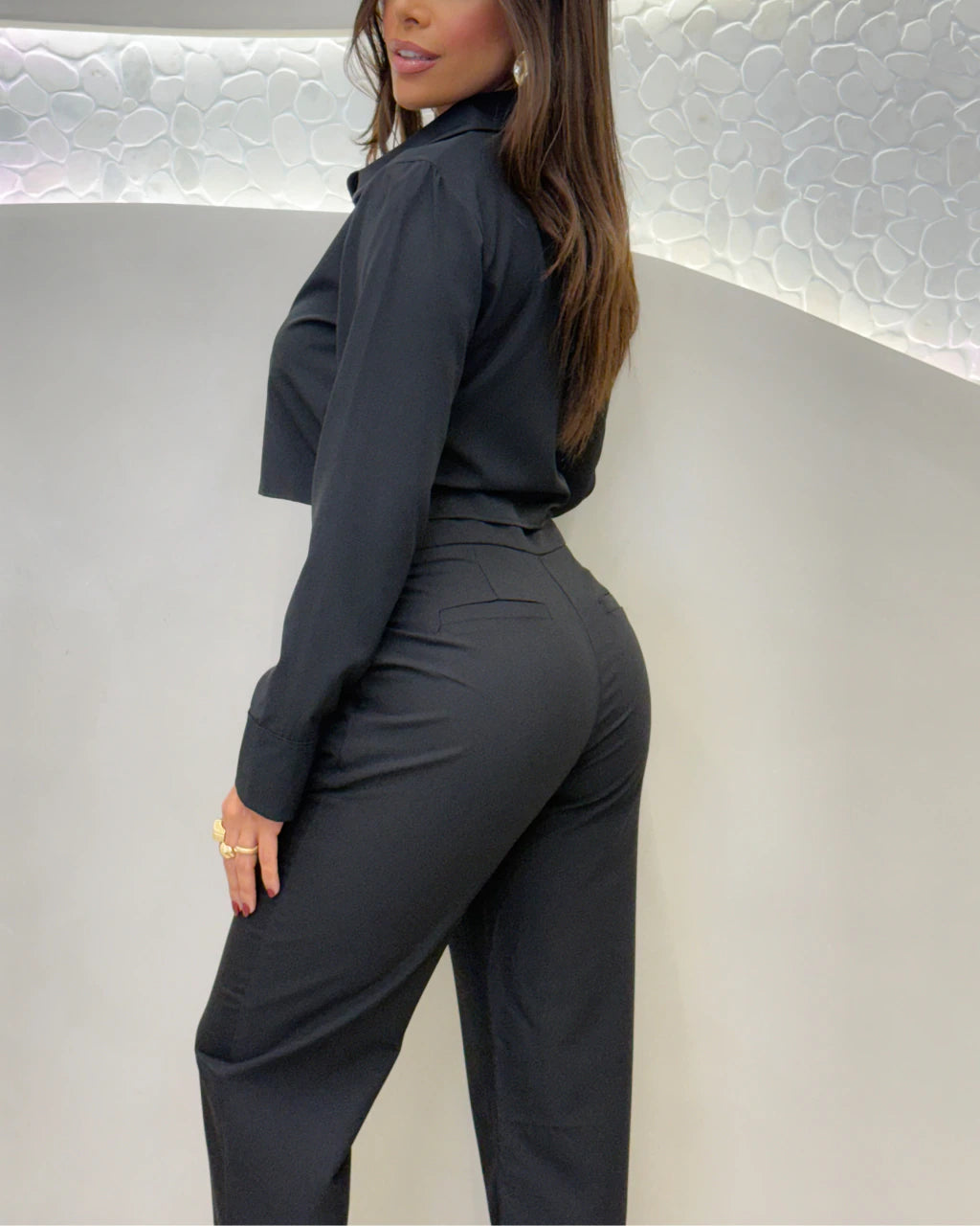 Calça Samara afivelada