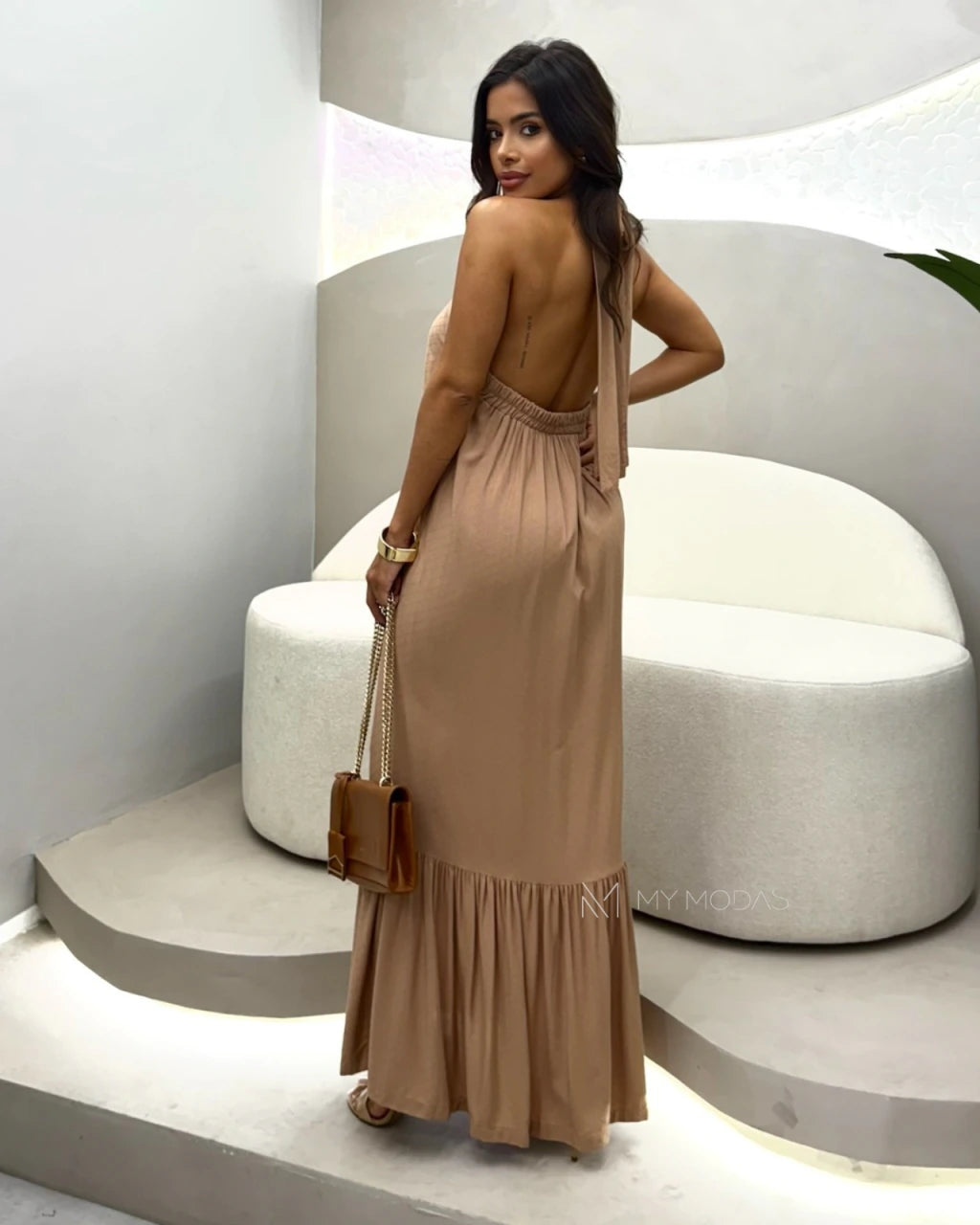Vestido Mariah longo