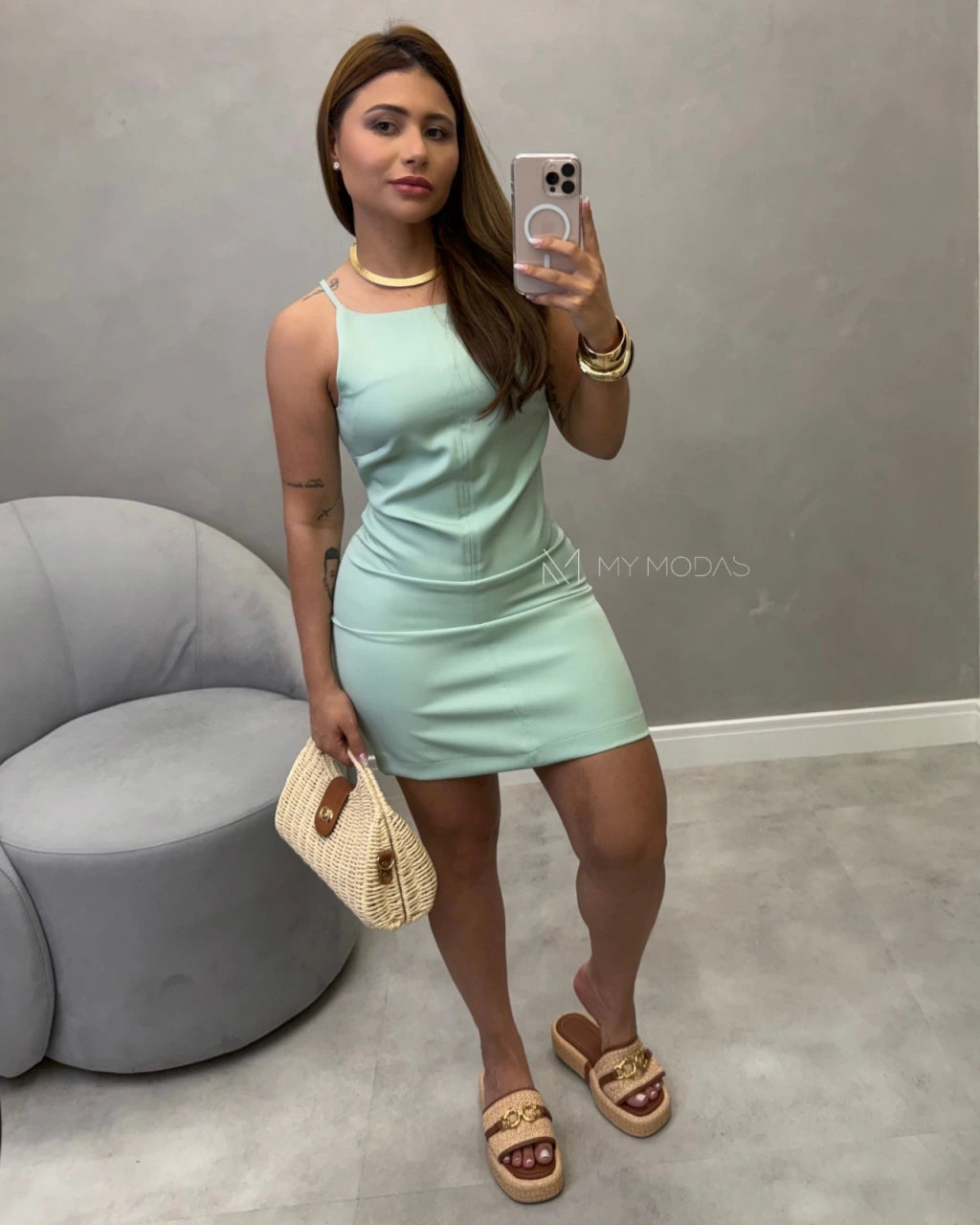 Vestido alfaiataria Micaela