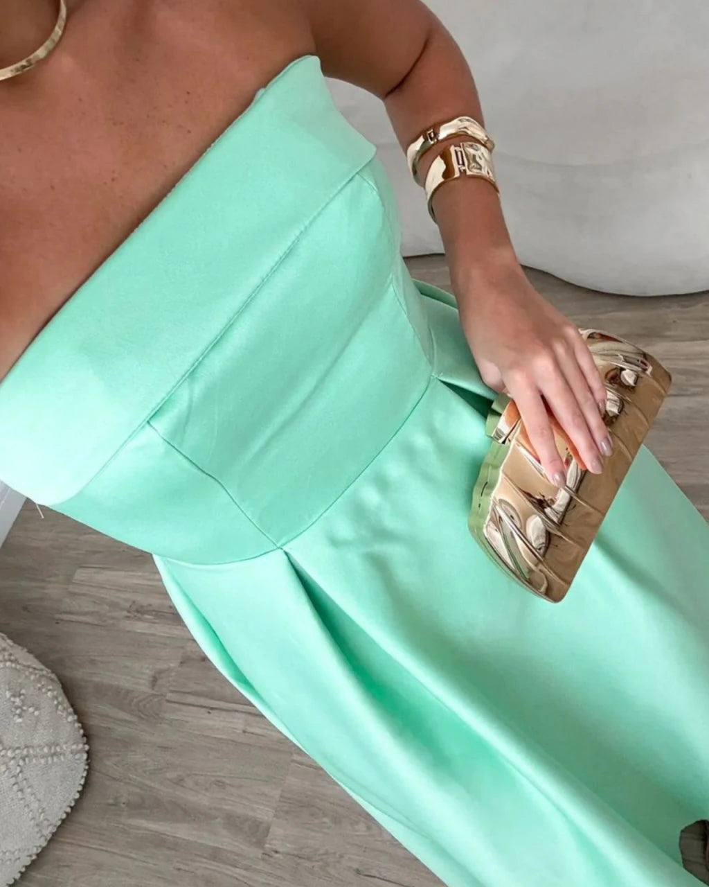 Vestido mídi Messina