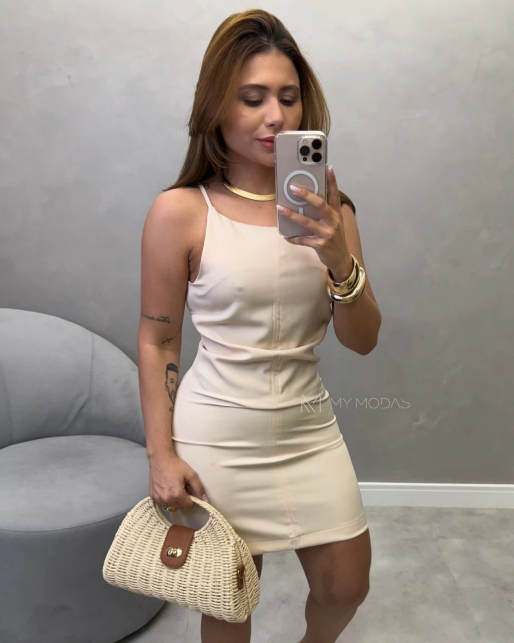 Vestido alfaiataria Micaela