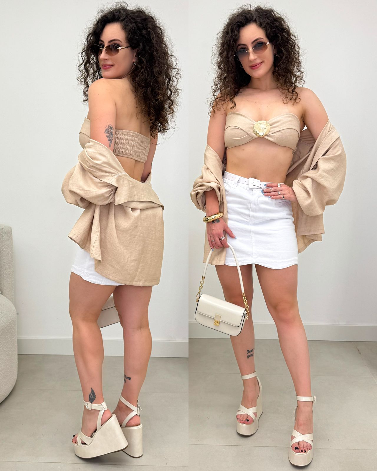 Conjunto Eva Bege 123981